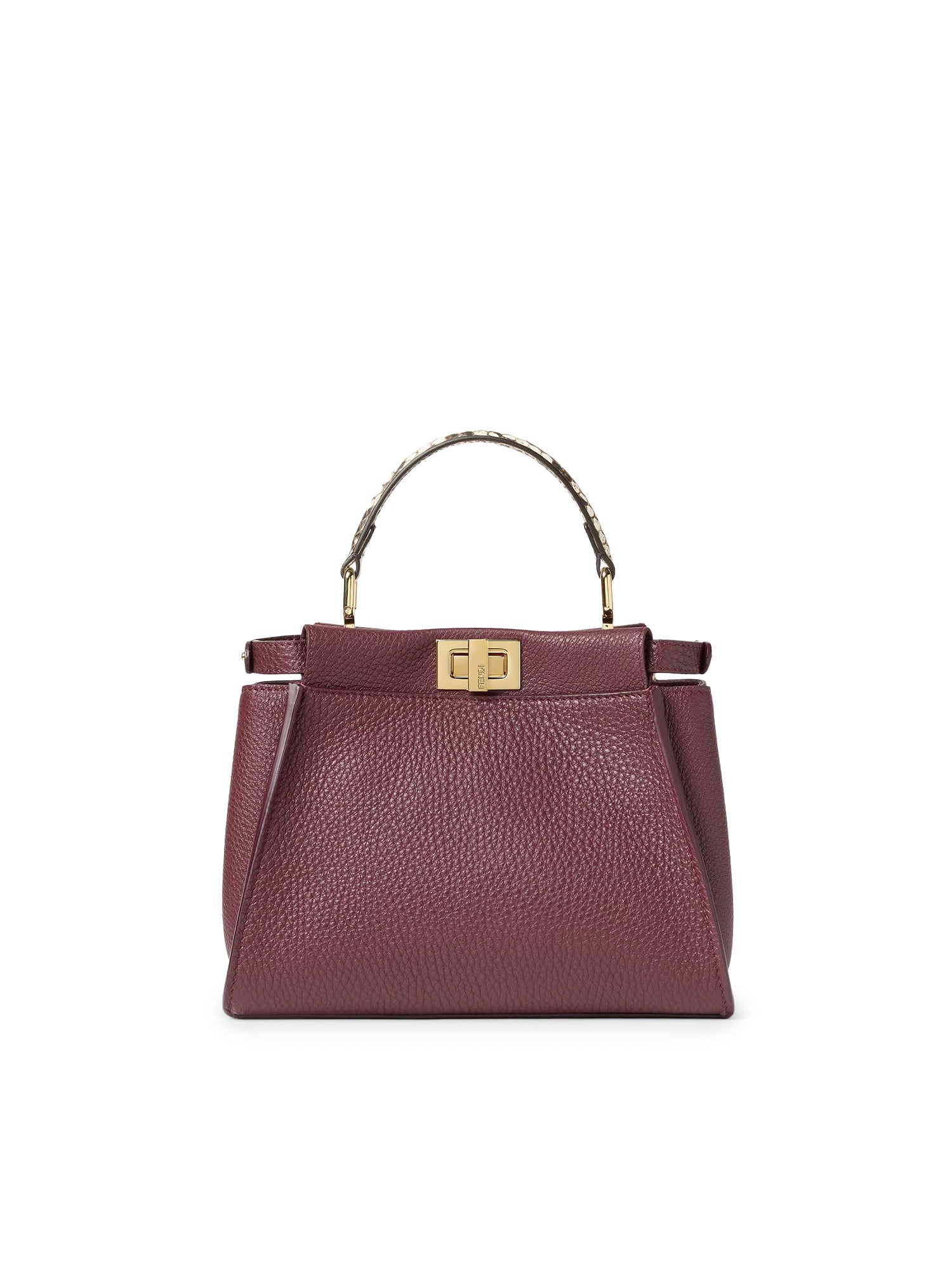 Borsa Peekaboo Mini in Cuoio Romano 8BN244 B16GF1XRO FENDI 