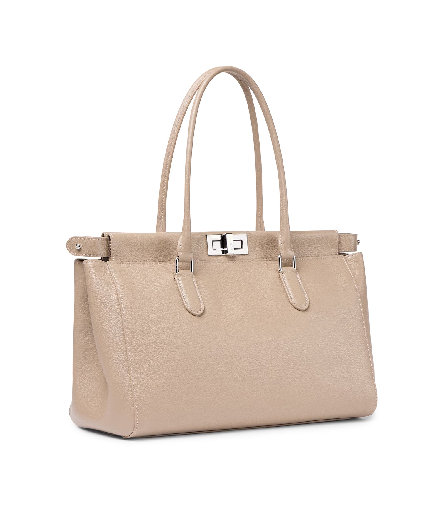 Borsa Peekaboo® Tote Small in pelle 8BN380 B1E3F0QD3 FENDI 