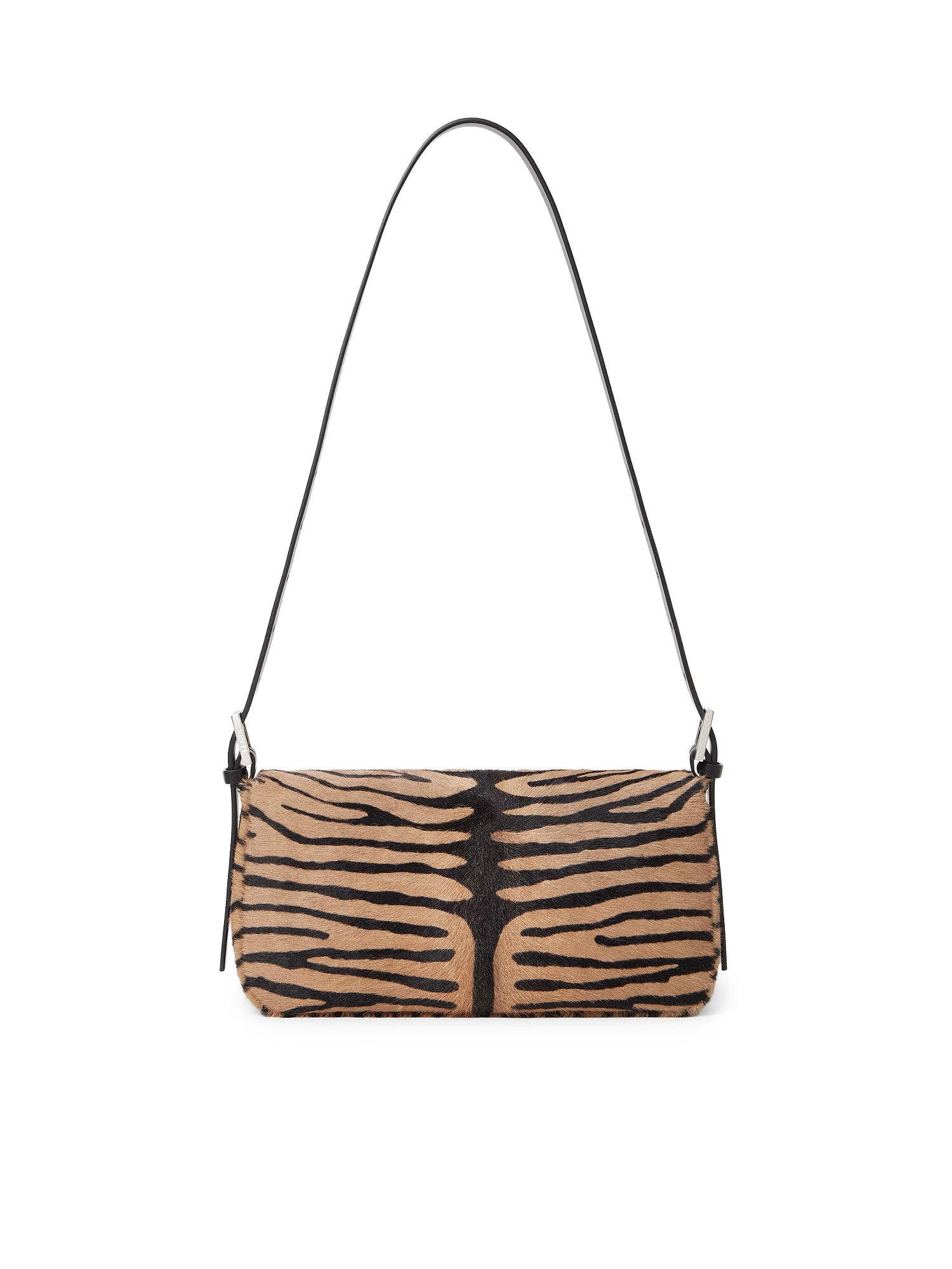 Borsa Baguette® 26424  in pelle effetto cavallino con stampa tigrata 8BR850 B16BF0ERR FENDI 
