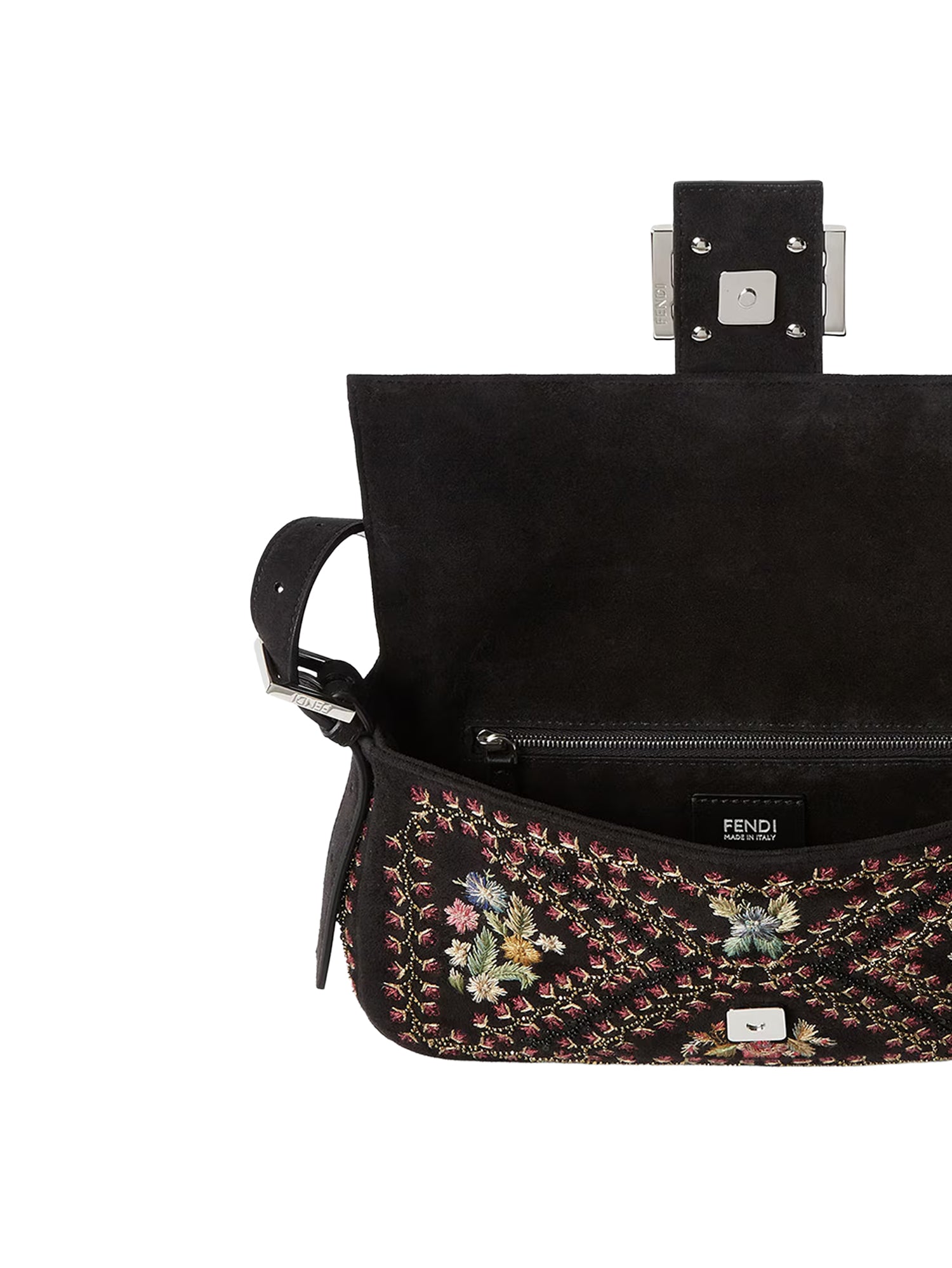 Borsa Baguette® 26424 in camoscio 8BR850 B1F8F1N7N FENDI 