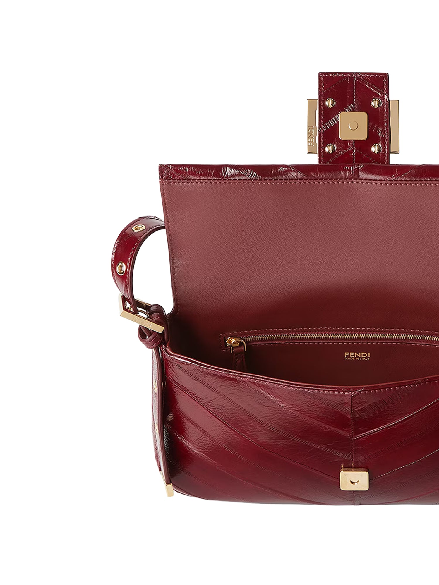 Borsa Baguette® 26424  in missina intarsiata 8BR850 B1JDF0QH0 FENDI 