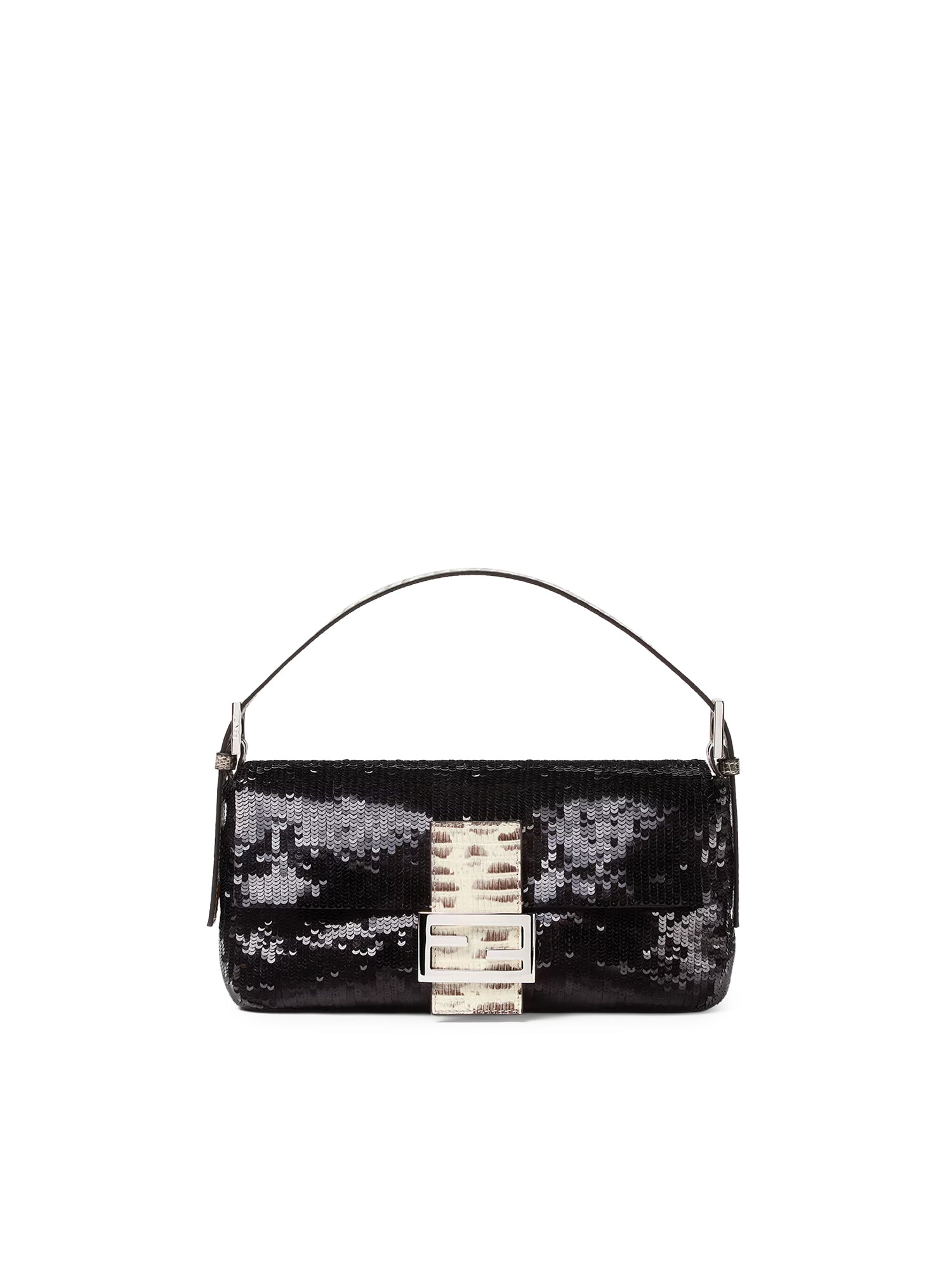 Borsa Baguette® 26424 in organza e paillettes 8BR850 B20LF1XR1 FENDI 