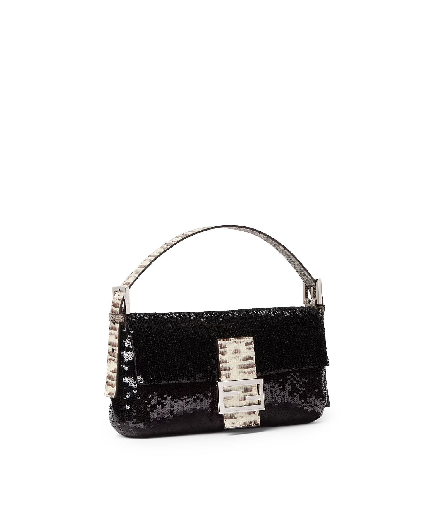 Borsa Baguette® 26424 in organza e paillettes 8BR850 B20LF1XR1 FENDI 