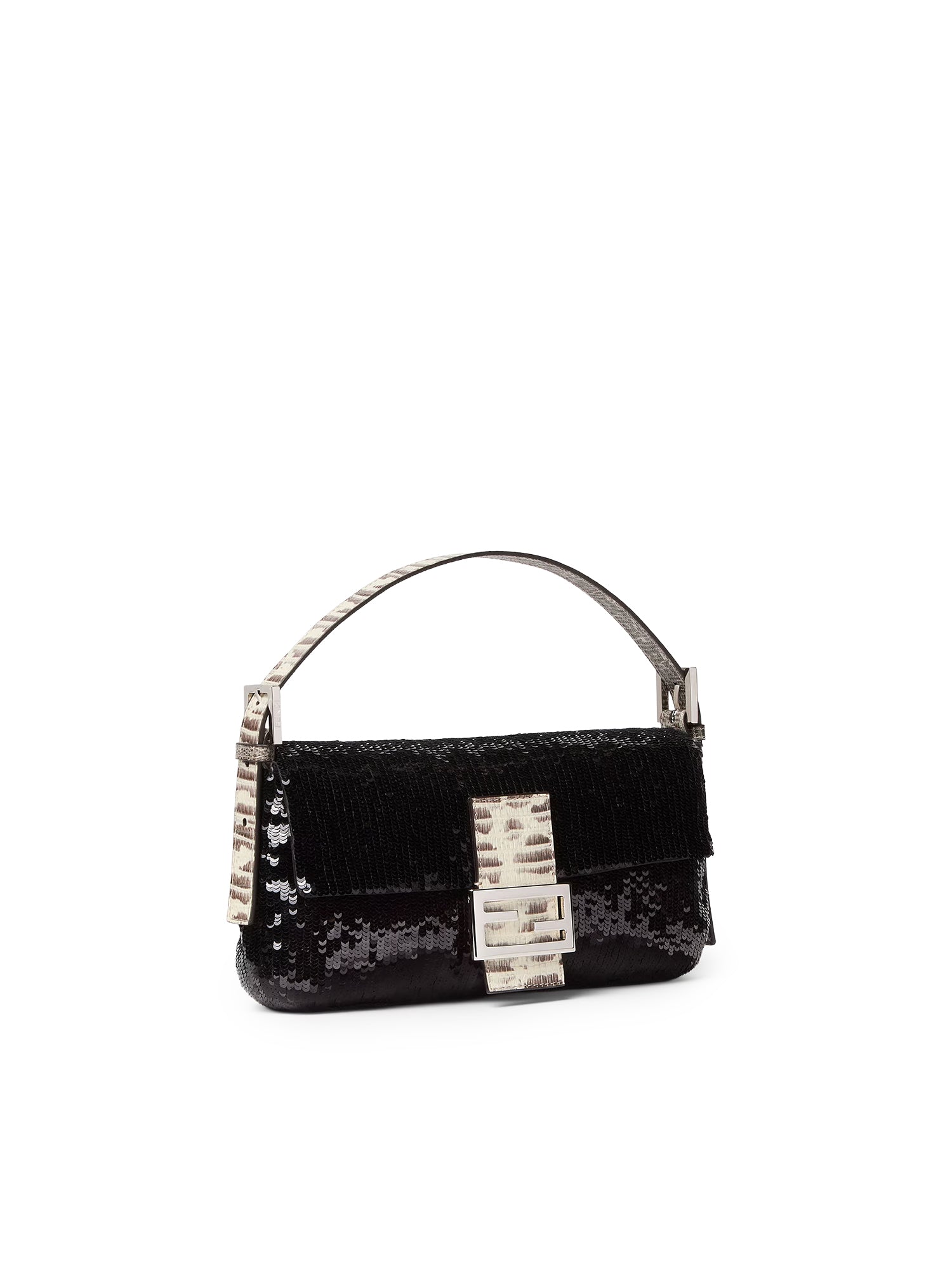 Borsa Baguette® 26424 in organza e paillettes 8BR850 B20LF1XR1 FENDI 