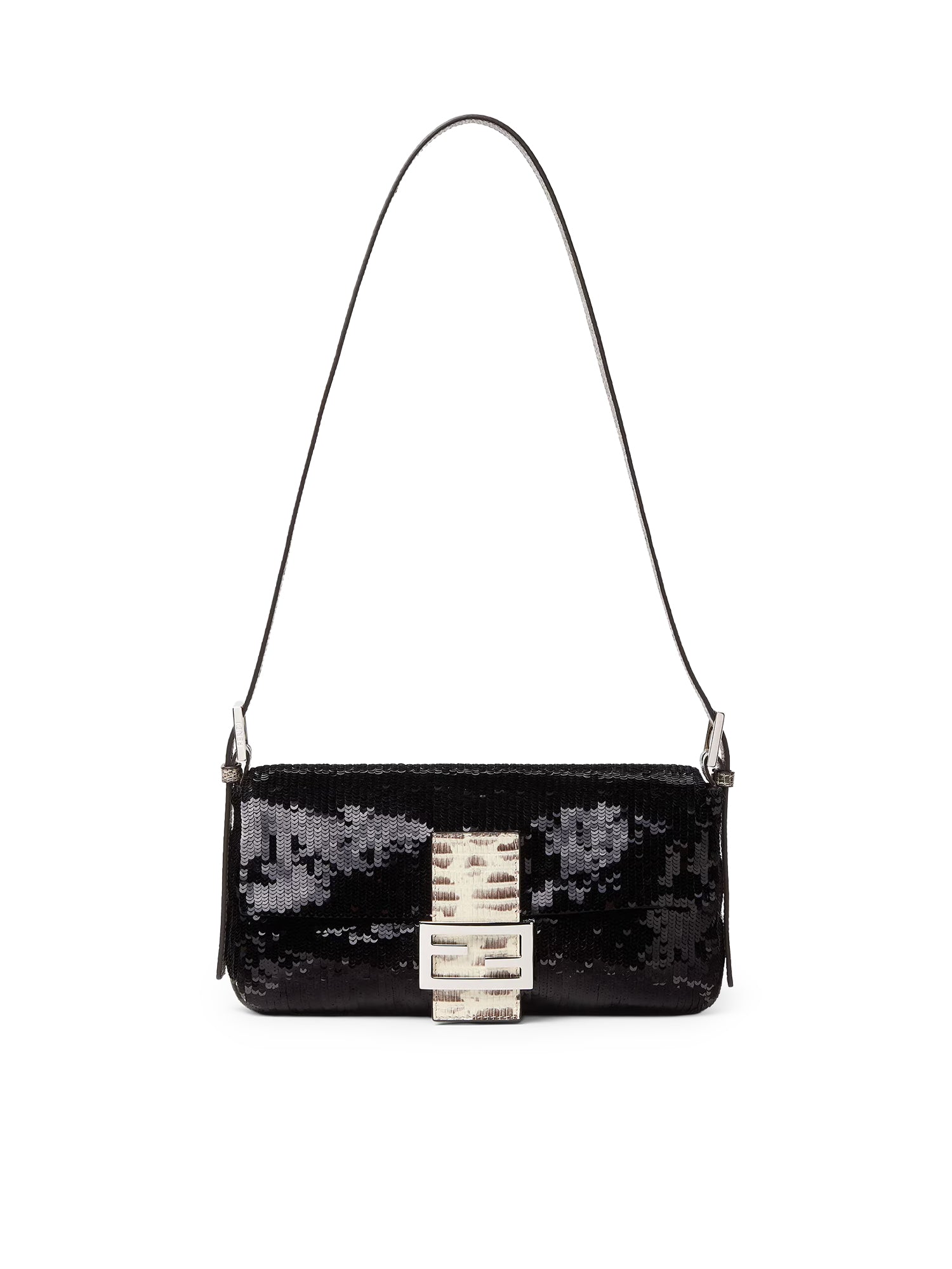 Borsa Baguette® 26424 in organza e paillettes 8BR850 B20LF1XR1 FENDI 