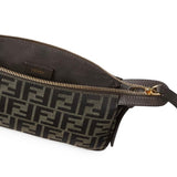 Borsa Zip Top Small FF Jacquard 8BS123 B17AF14YN FENDI 