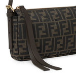 Borsa Zip Top Small FF Jacquard 8BS123 B17AF14YN FENDI 