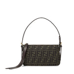 Borsa Zip Top Small FF Jacquard 8BS123 B17AF14YN FENDI 