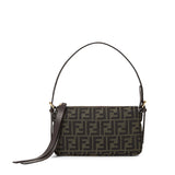 Borsa Zip Top Small FF Jacquard 8BS123 B17AF14YN FENDI 