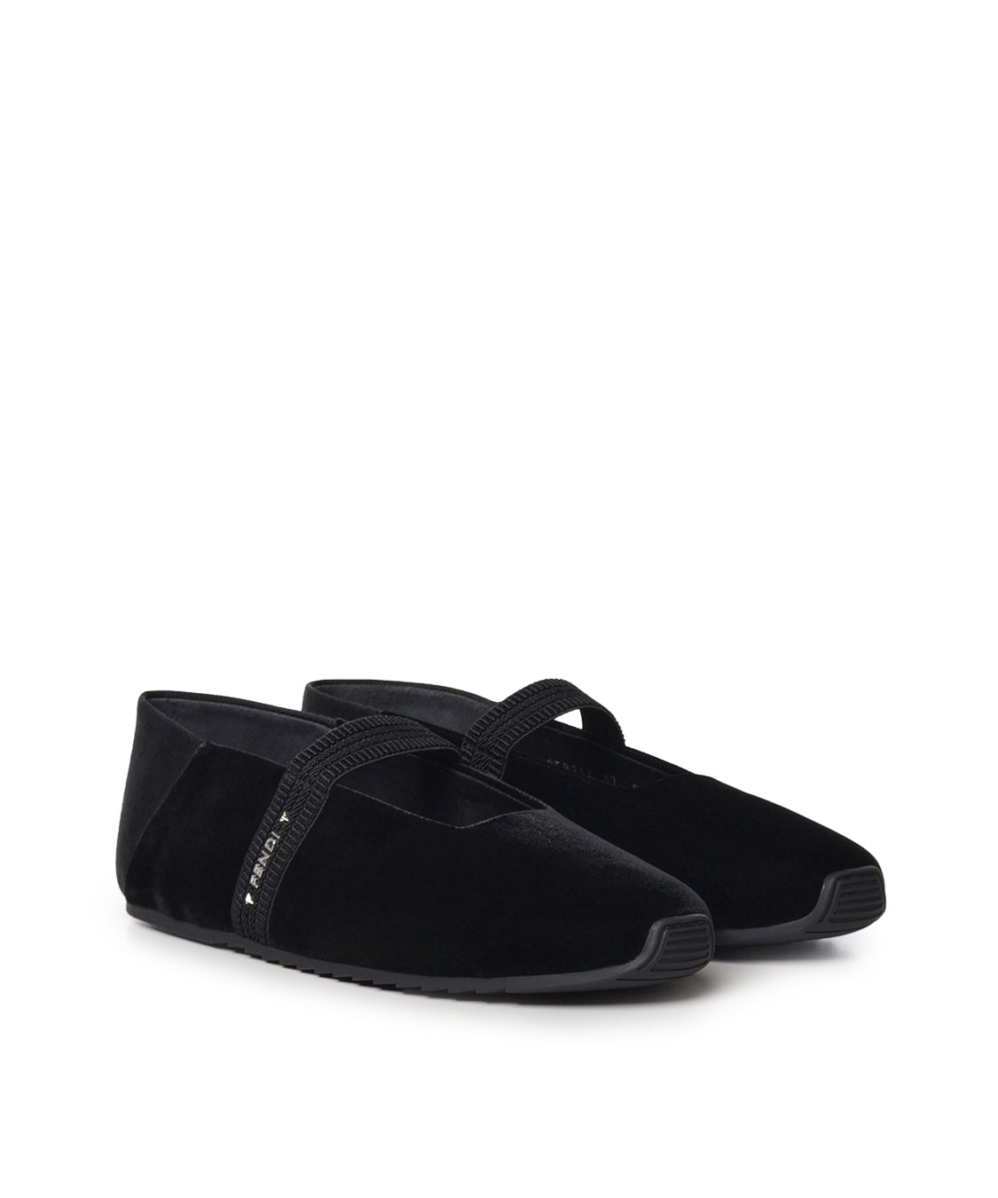 Ballerina Fendi Academia in velluto 8F9214 WR1F0ABB FENDI 