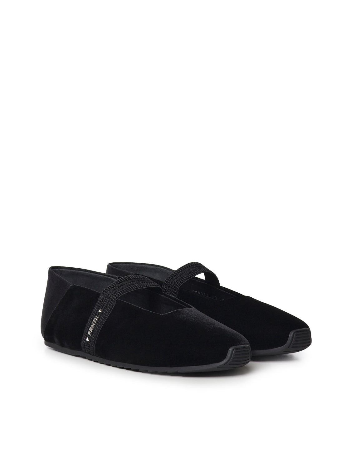Ballerina Fendi Academia in velluto 8F9214 WR1F0ABB FENDI 