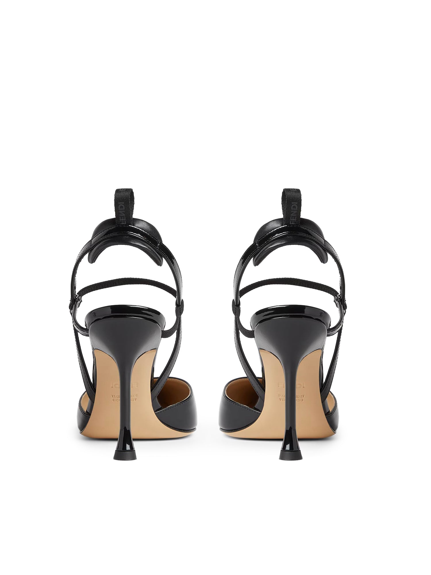 Slingback Very Colibrì in pelle verniciata 8J9096 NEHF0QA1 FENDI 