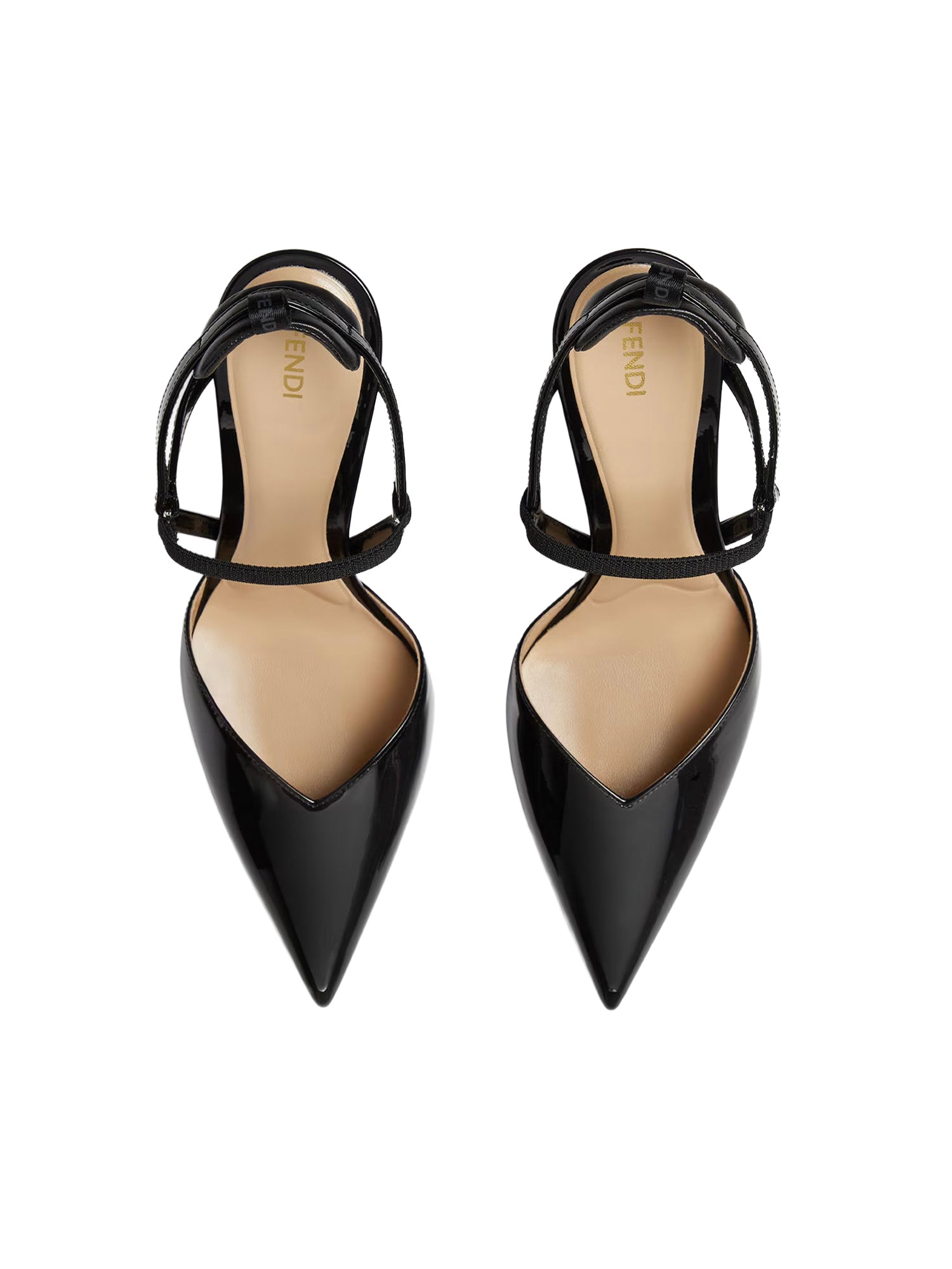 Slingback Very Colibrì in pelle verniciata 8J9096 NEHF0QA1 FENDI 