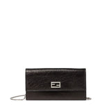 Portafoglio Continental Tube in pelle<BR/> 8M0596 B14MF0QA1 FENDI 
