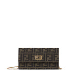 Portafoglio Continental FF Jacquard 8M0596 B1JYF0VAT FENDI 