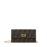 Portafoglio Continental FF Jacquard 8M0596 B1JYF0VAT FENDI 