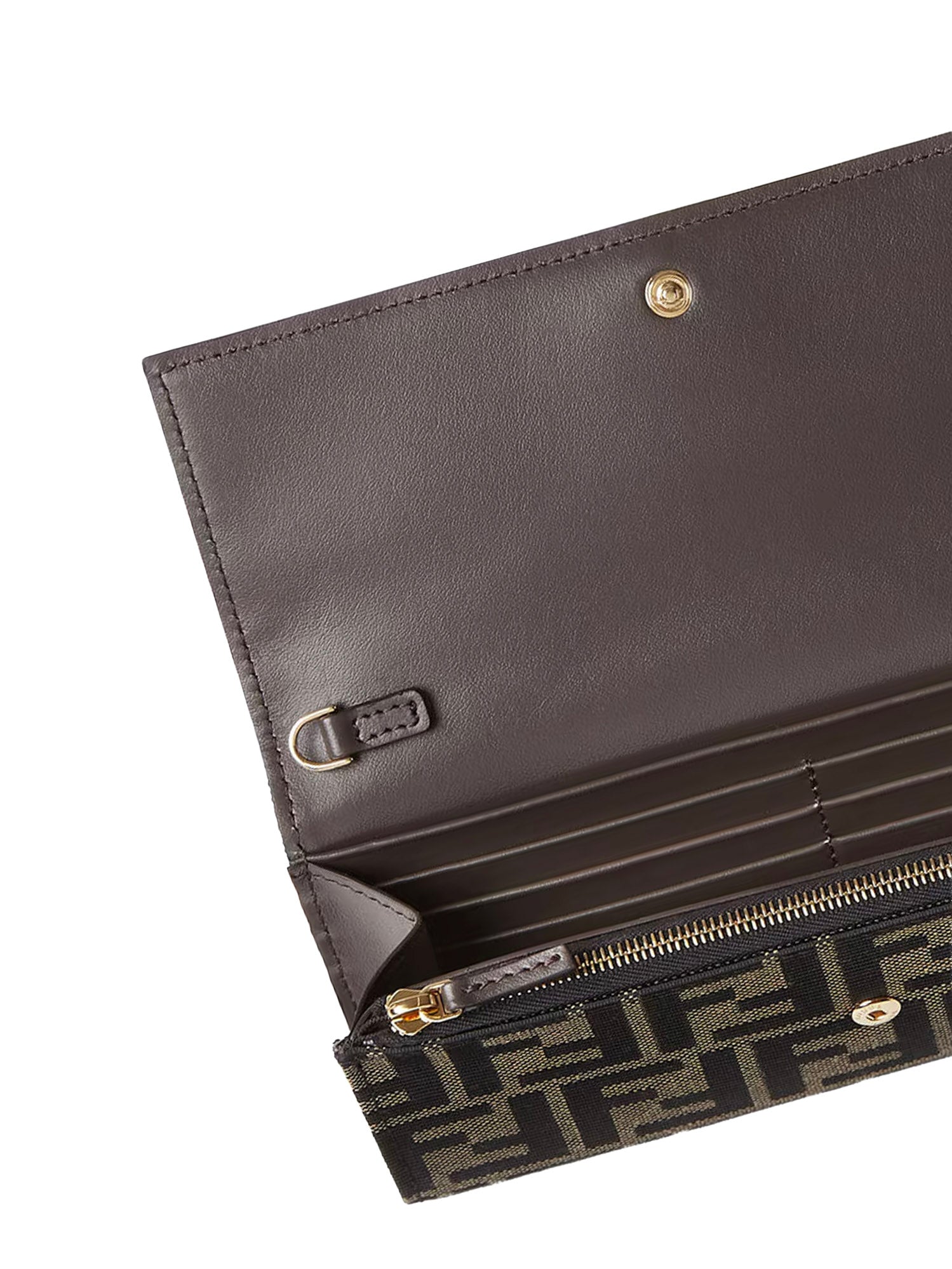 Portafoglio Continental FF Jacquard 8M0596 B1JYF0VAT FENDI 
