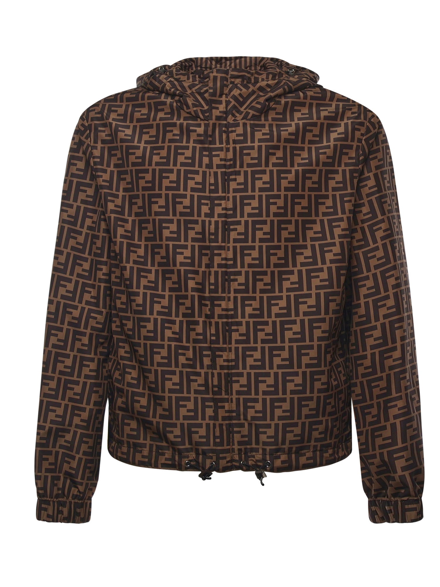 Giacca a vento reversibile in nylon FAA615 A79NF13IZ FENDI 