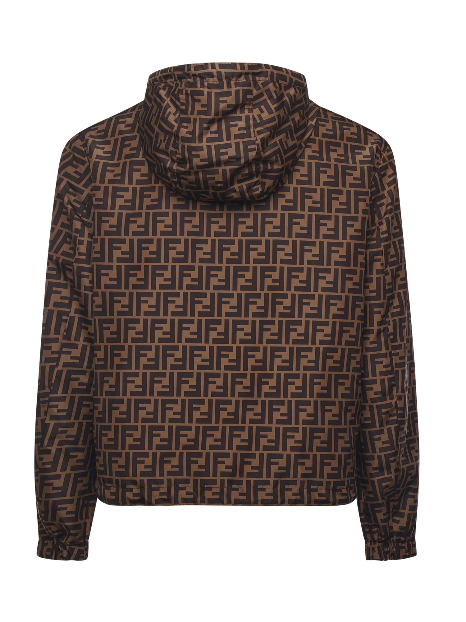 Giacca a vento reversibile in nylon FAA615 A79NF13IZ FENDI 