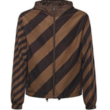 Giacca a vento reversibile in nylon FAA615 A79NF13IZ FENDI 