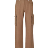 Pantaloni in lino FB1135 AVSGF19FJ FENDI 
