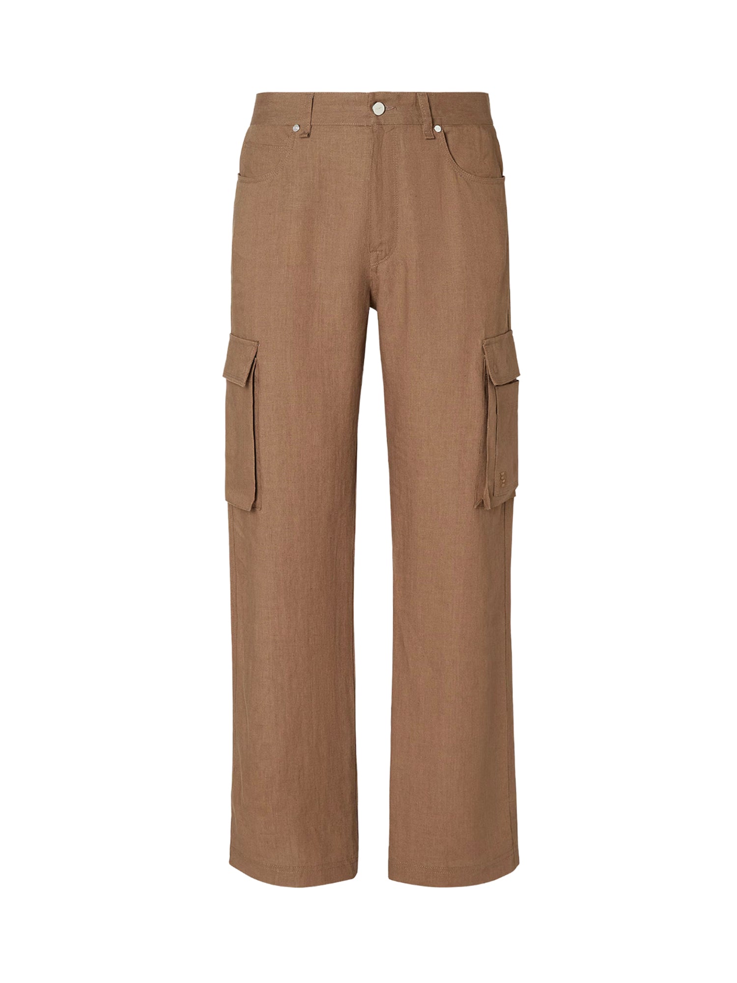 Pantaloni in lino FB1135 AVSGF19FJ FENDI 