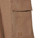 Pantaloni in lino FB1135 AVSGF19FJ FENDI 
