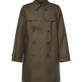 Trench midi doppiopetto FF0874 B1UEF1XEW FENDI 