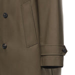 Trench midi doppiopetto FF0874 B1UEF1XEW FENDI 