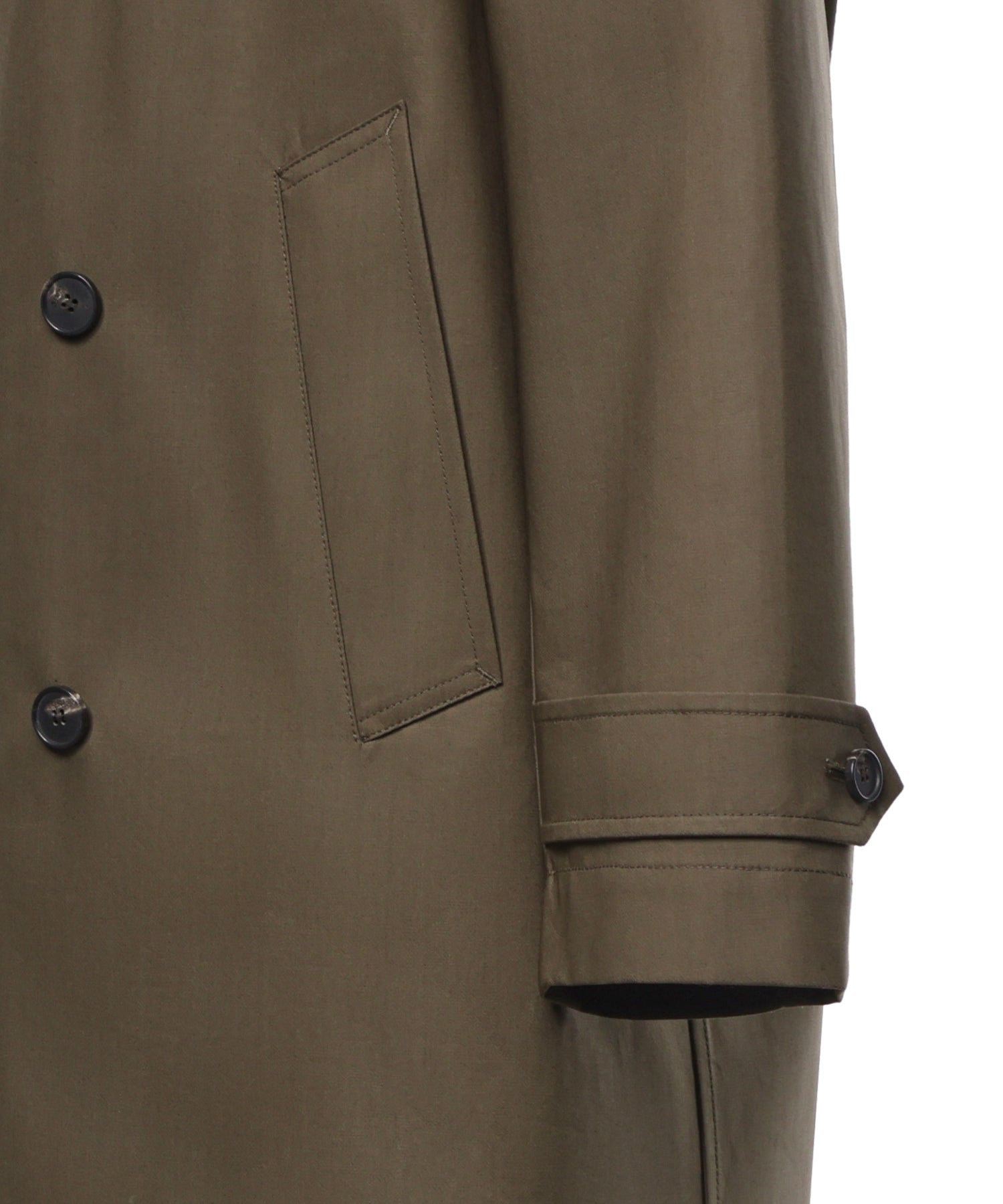 Trench midi doppiopetto FF0874 B1UEF1XEW FENDI 