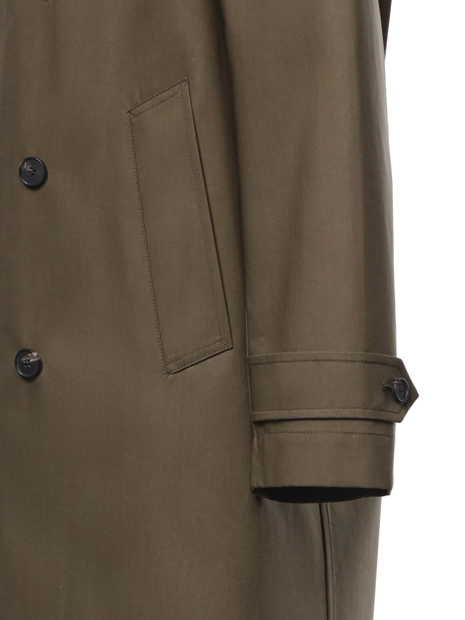 Trench midi doppiopetto FF0874 B1UEF1XEW FENDI 