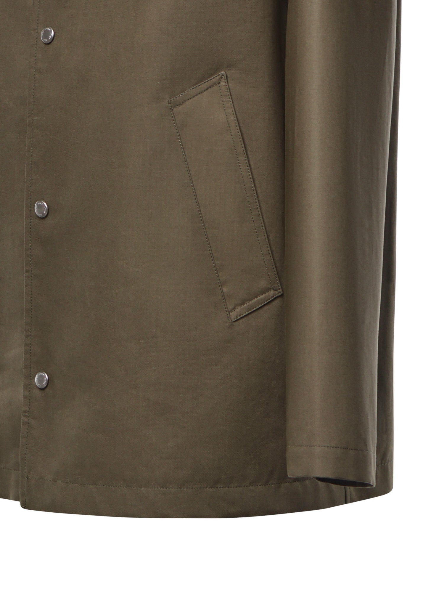 Trench midi con cappuccio FF0903 B1UEF1XEW FENDI 