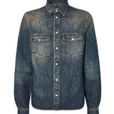 Camicia in denim FLF002 B1PDF19S8 FENDI 