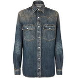 Camicia in denim FLF867 B1PDF19S8 FENDI 