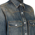 Camicia in denim FLF867 B1PDF19S8 FENDI 