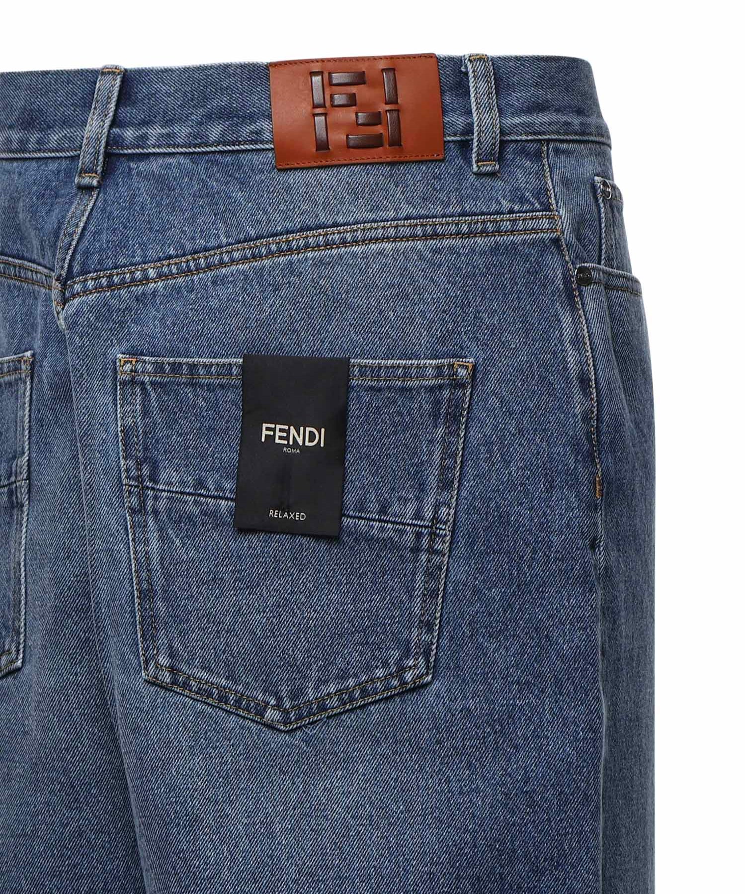 Jeans in denim FLP345 B15DF0UV2 FENDI 