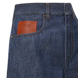 Short in denim FLP861 AW8HF0QB0 FENDI 