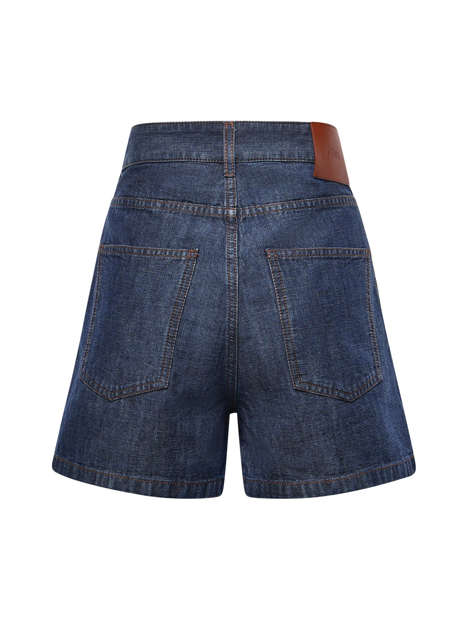 Short in denim FLP861 AW8HF0QB0 FENDI 