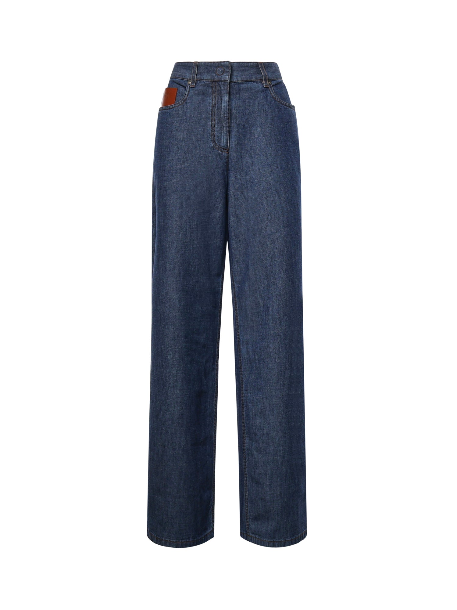 Jeans in chambray FLP863 AW8HF0QB0 FENDI 