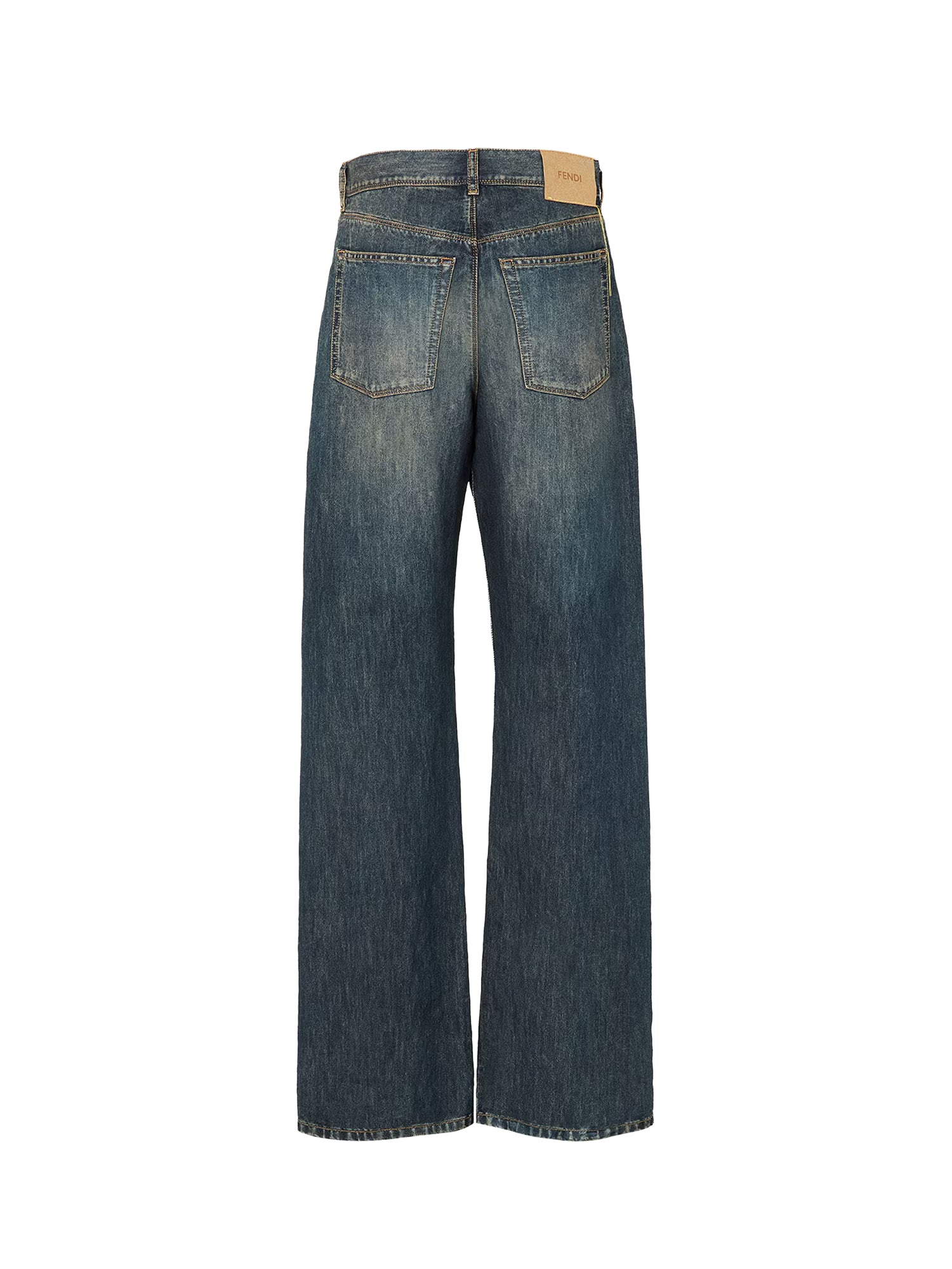 Jeans in denim Bananatex® FLP908 B1PDF19S8 FENDI 