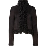 Blouson in montone merino FM5482 B1O9F0QA1 FENDI 