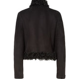 Blouson in montone merino FM5482 B1O9F0QA1 FENDI 