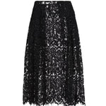 Gonna midi in pizzo macramè FQ7762 B1U2F0QA1 FENDI 
