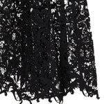 Gonna midi in pizzo macramè FQ7762 B1U2F0QA1 FENDI 