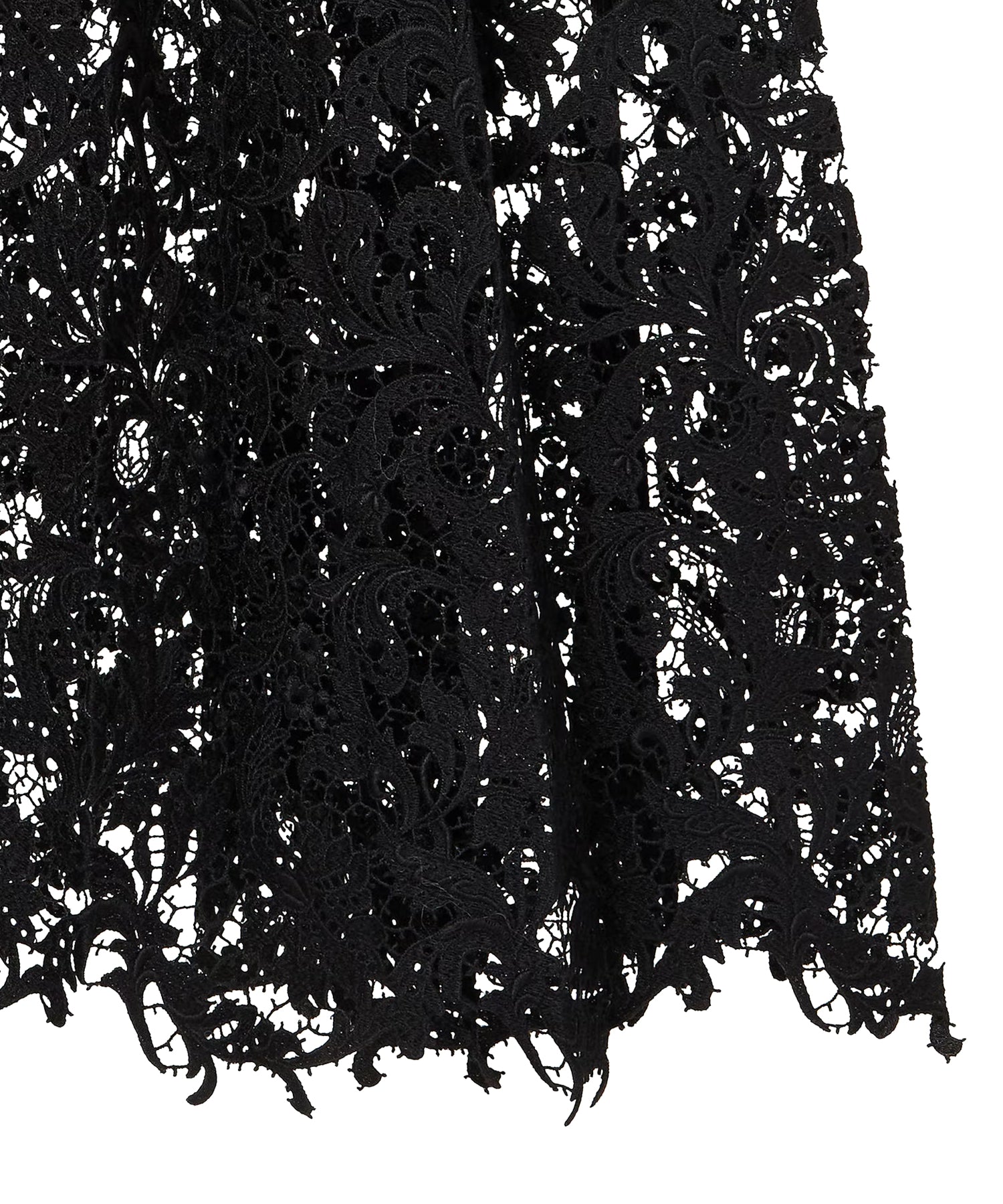Gonna midi in pizzo macramè FQ7762 B1U2F0QA1 FENDI 