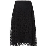 Gonna midi in pizzo macramè FQ7762 B1U2F0QA1 FENDI 