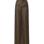 Pantalone in twill FF Jacquard FR6606 A8G3F118W FENDI 