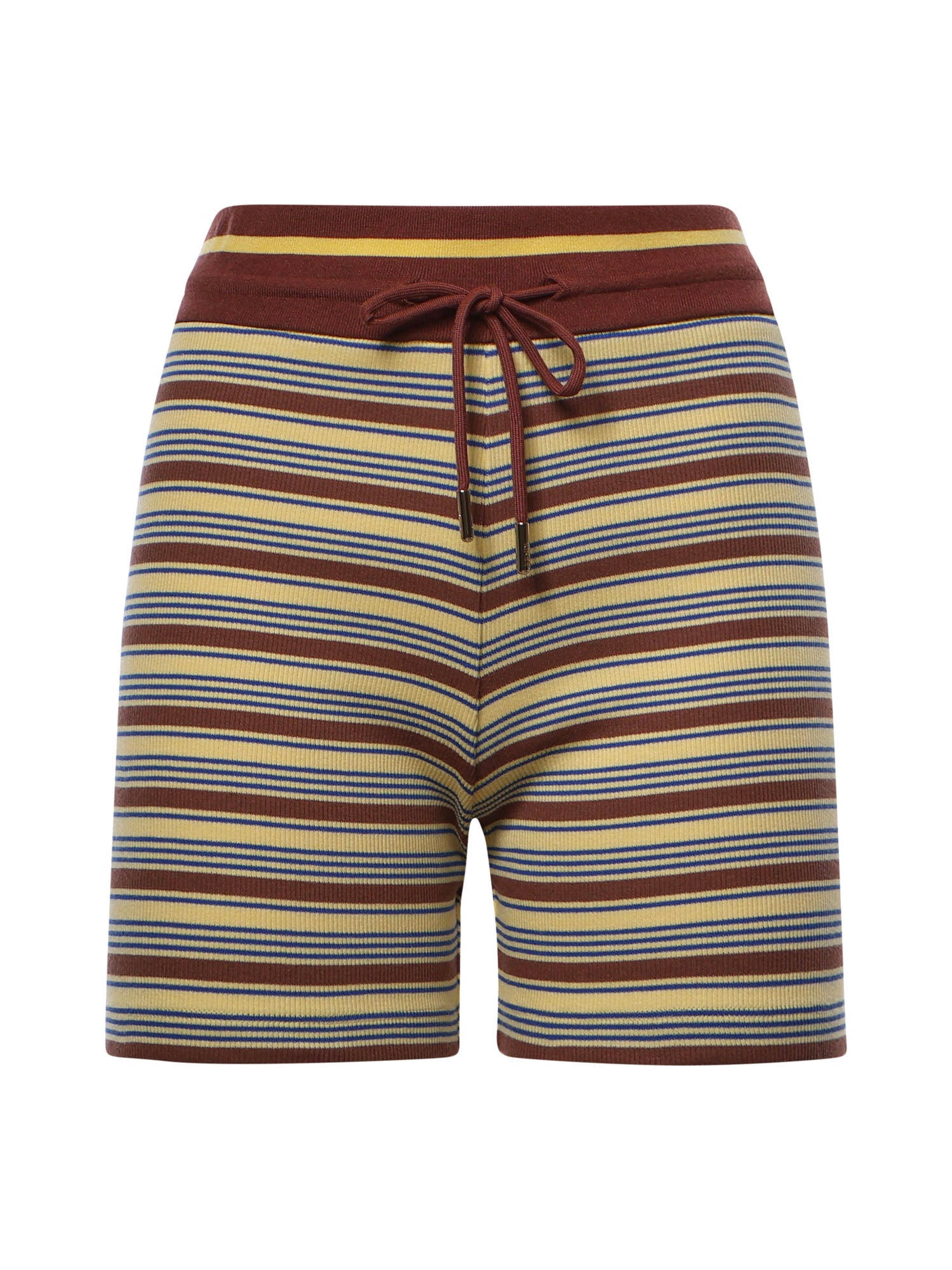 Short in maglia di cotone a righe FR6741 AW88F1X33 FENDI 