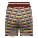 Short in maglia di cotone a righe FR6741 AW88F1X33 FENDI 