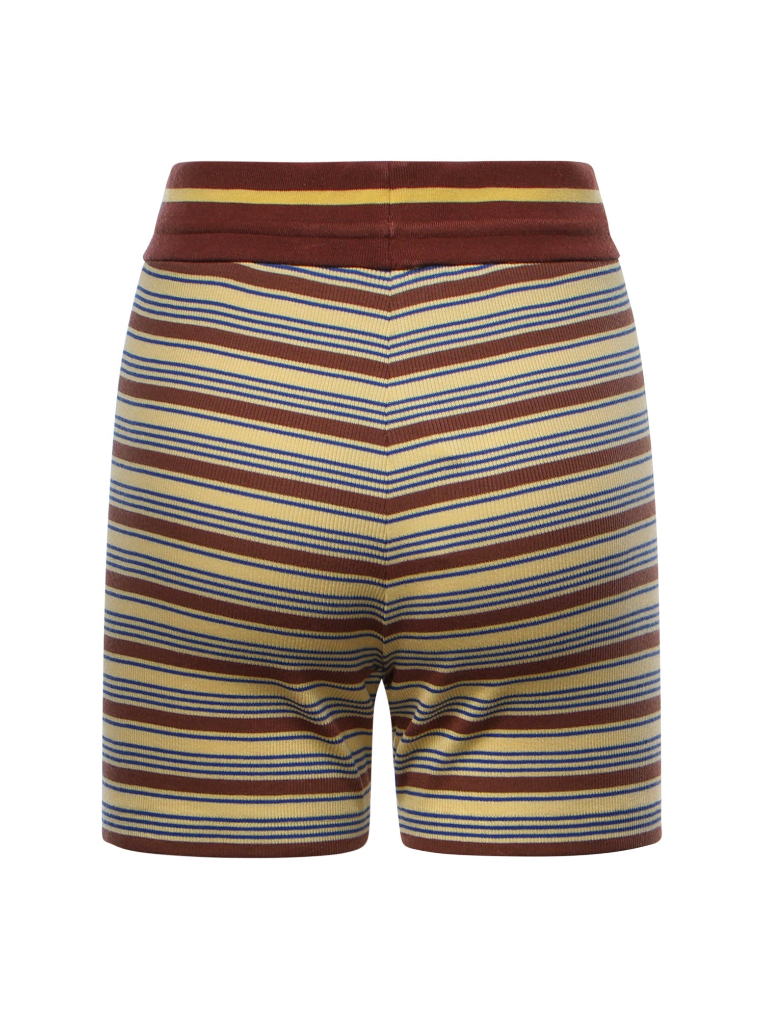 Short in maglia di cotone a righe FR6741 AW88F1X33 FENDI 
